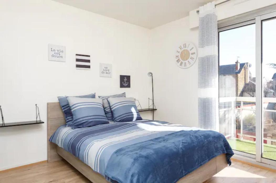 Appartement Cozy : 10/15 Min Des Champs Elysee ซัคทรูวิลล์ ภายนอก รูปภาพ